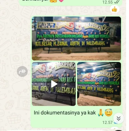 Pengiriman Papan Bunga Duka Sukamanah Malingping