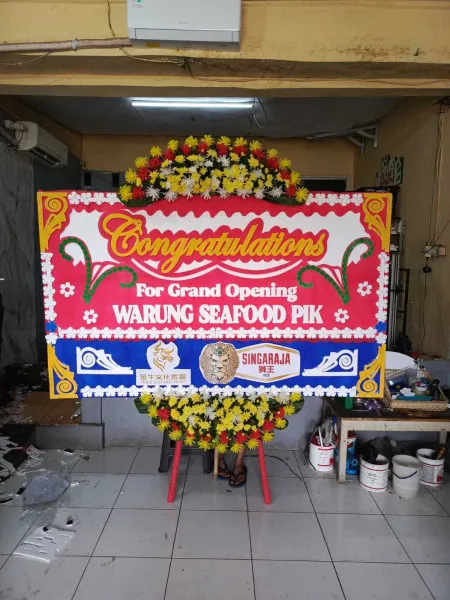 Papan Bunga Ucapan Selamat Sukamanah Malingping