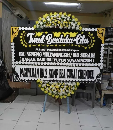 Papan Bunga Duka Sukamanah Malingping