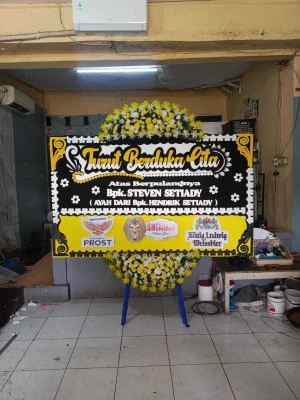 Papan Bunga di Sukamanah Malingping